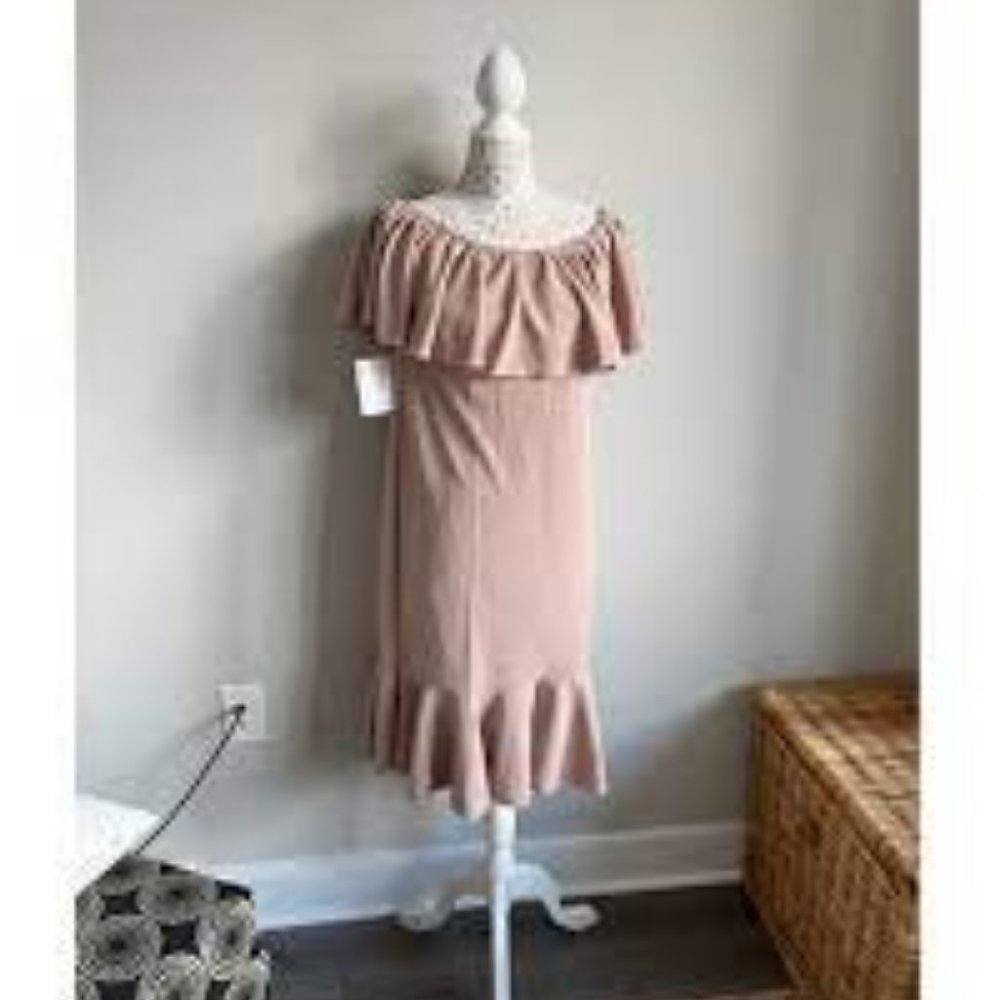 LuLaRoe Ruffle Dress - Picture 3 of 5